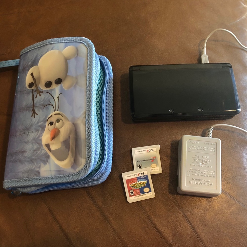 Nintendo DSI with Two Games and Charger